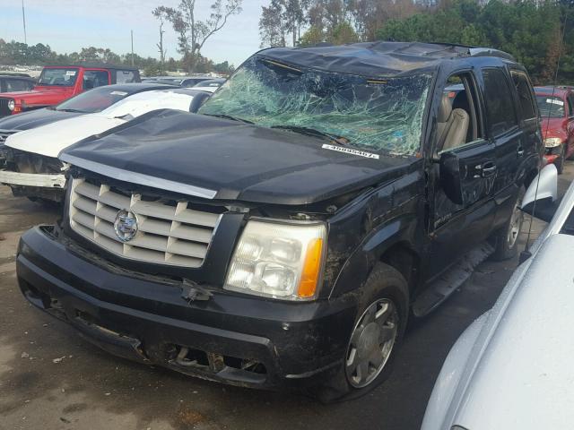 1GYEK63N22R106324 - 2002 CADILLAC ESCALADE L BLACK photo 2