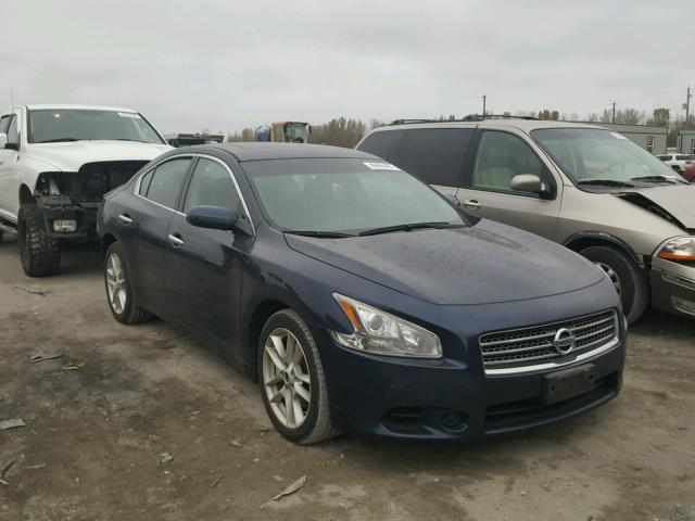 1N4AA51EX9C845240 - 2009 NISSAN MAXIMA S BLUE photo 1