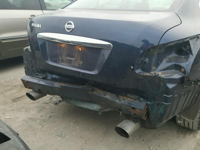 1N4AA51EX9C845240 - 2009 NISSAN MAXIMA S BLUE photo 9