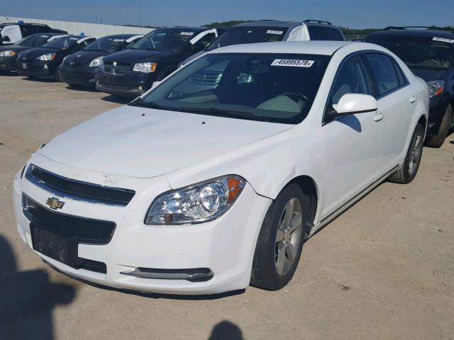 1G1ZC5EU2BF247438 - 2011 CHEVROLET MALIBU 1LT თეთრი ფოტო 2
