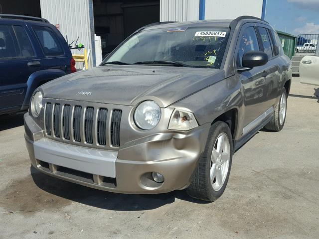 1J8FF57W17D205581 - 2007 JEEP COMPASS LI SILVER photo 2