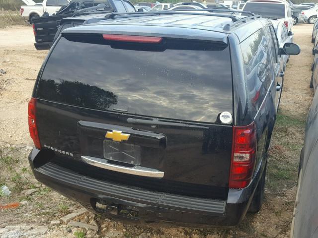 1GNSKJE75ER232652 - 2014 CHEVROLET SUBURBAN K BLACK photo 4