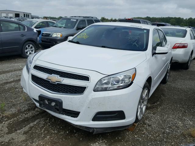 1G11C5SA6DF151953 - 2013 CHEVROLET MALIBU 1LT თეთრი ფოტო 2