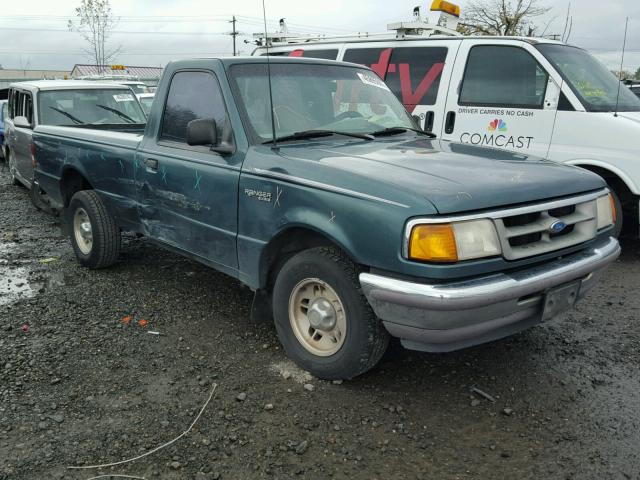 1FTCR10AXSPA87658 - 1995 FORD RANGER GREEN photo 1