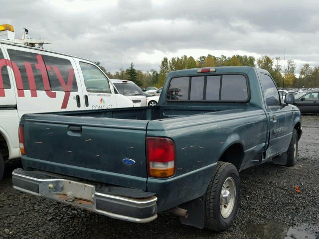 1FTCR10AXSPA87658 - 1995 FORD RANGER GREEN photo 4