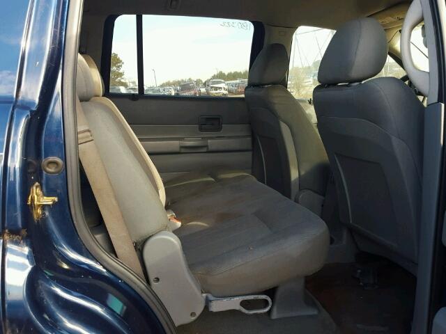 1D4HB38N74F150370 - 2004 DODGE DURANGO ST BLUE photo 6