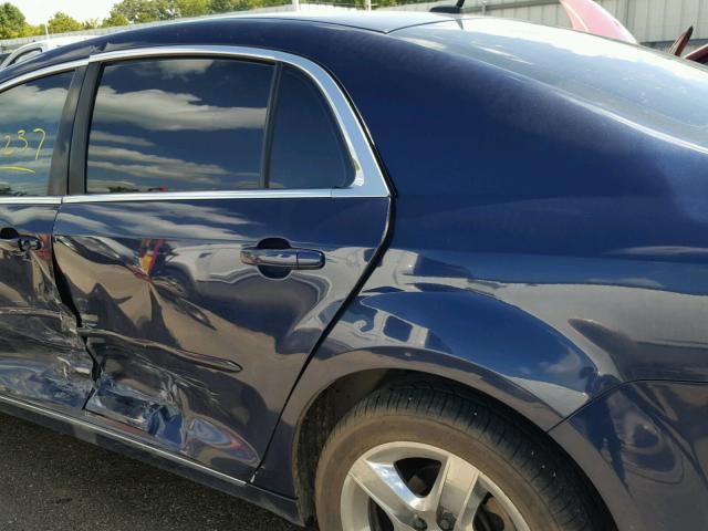 1G1ZH57B984307491 - 2008 CHEVROLET MALIBU 1LT BLUE photo 9
