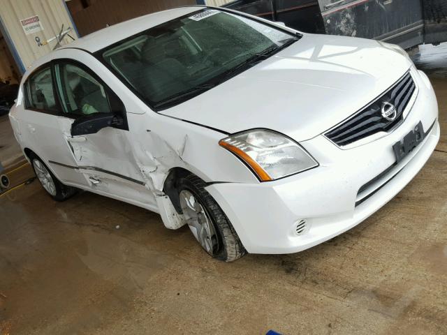 3N1AB6APXCL626405 - 2012 NISSAN SENTRA 2.0 WHITE photo 1