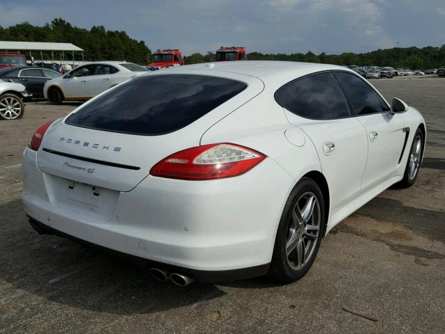 WP0AB2A74CL061313 - 2012 PORSCHE PANAMERA S WHITE photo 4