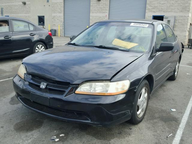 JHMCG6674XC019271 - 1999 HONDA ACCORD EX BLACK photo 2