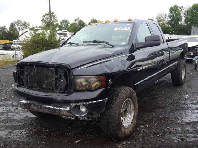 3D7KU28C93G819537 - 2003 DODGE RAM 2500 S BLACK photo 2