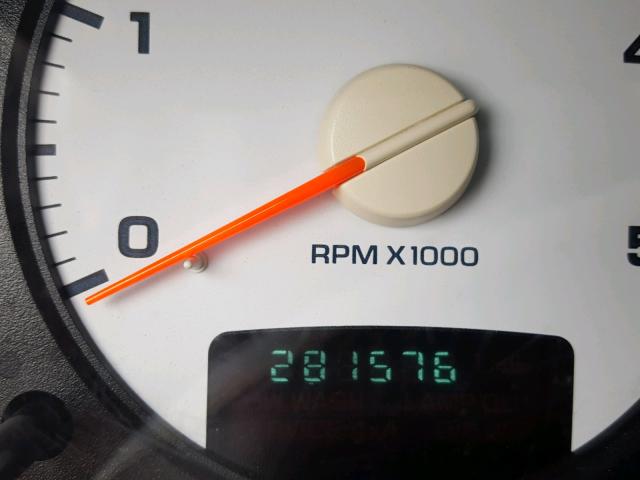 3D7KU28C93G819537 - 2003 DODGE RAM 2500 S BLACK photo 8