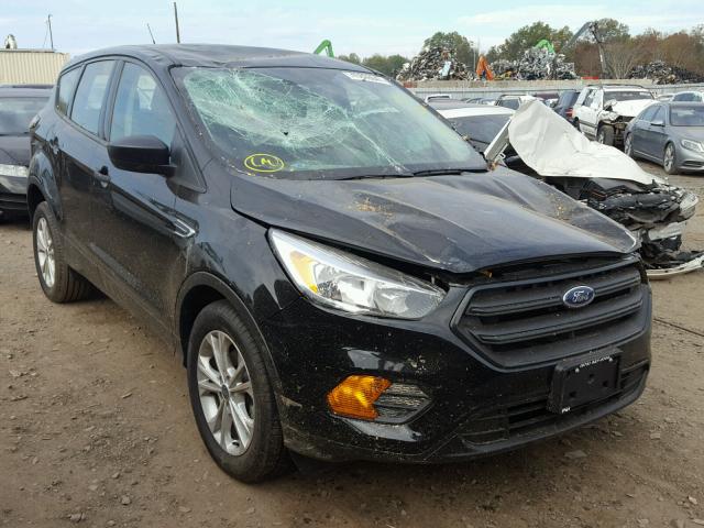 1FMCU0F76HUC83655 - 2017 FORD ESCAPE S BLACK photo 1