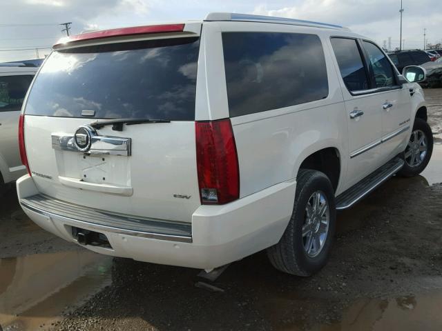 1GYFK66857R257336 - 2007 CADILLAC ESCALADE E WHITE photo 4