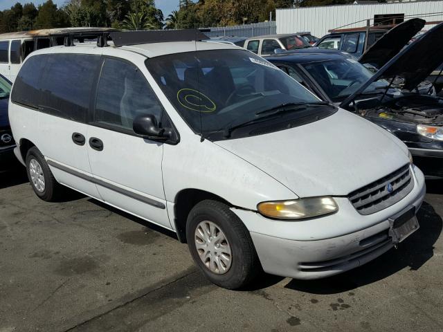 2P4FP25B1WR663003 - 1998 PLYMOUTH VOYAGER WHITE photo 1