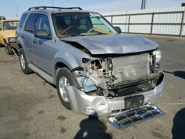 1FMCU0DG7AKA42496 - 2010 FORD ESCAPE XLT SILVER photo 1