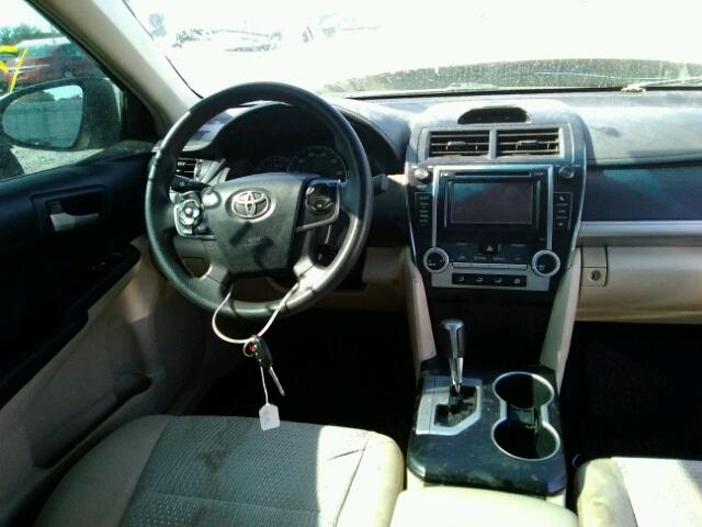 4T1BF1FK1CU054955 - 2012 TOYOTA CAMRY BASE GOLD photo 9