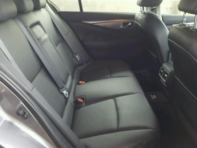 JN1BV7AP9EM686833 - 2014 INFINITI Q50 BASE Сірий фото 6