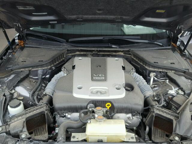 JN1BV7AP9EM686833 - 2014 INFINITI Q50 BASE Сірий фото 7