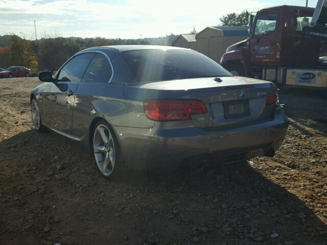 WBADX7C55BE743415 - 2011 BMW 335 I SILVER photo 3