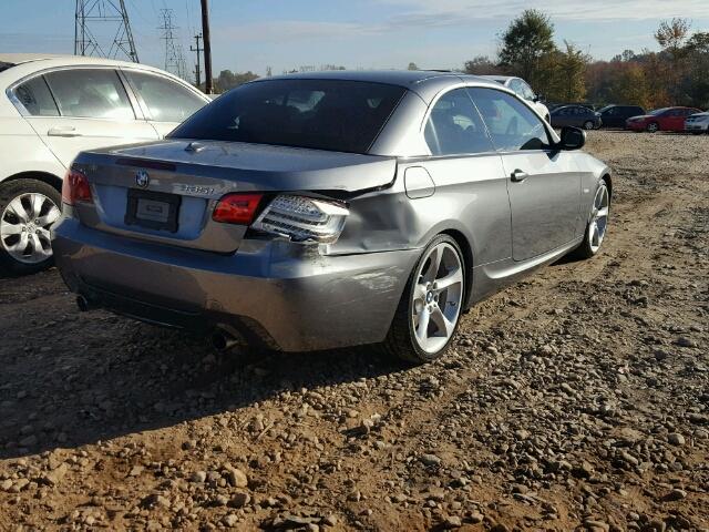 WBADX7C55BE743415 - 2011 BMW 335 I SILVER photo 4