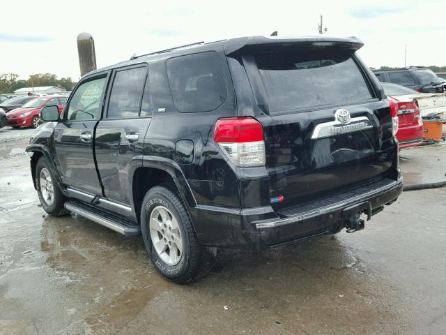 JTEZU5JR0B5029473 - 2011 TOYOTA 4RUNNER BLACK photo 3