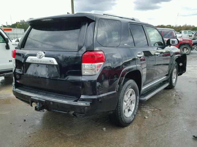 JTEZU5JR0B5029473 - 2011 TOYOTA 4RUNNER BLACK photo 4