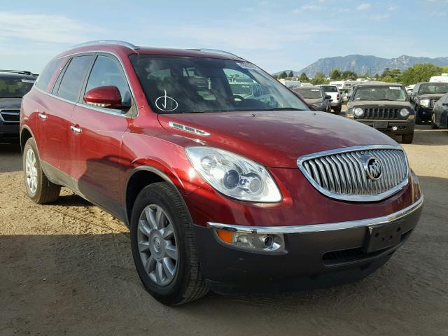 5GAKRBED7BJ140986 - 2011 BUICK ENCLAVE CX BURGUNDY photo 1