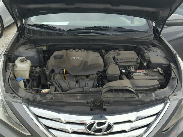 5NPEB4AC6DH577883 - 2013 HYUNDAI SONATA GLS GRAY photo 7