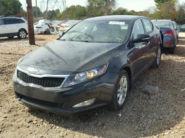 5XXGN4A76DG225210 - 2013 KIA OPTIMA EX BLACK photo 2