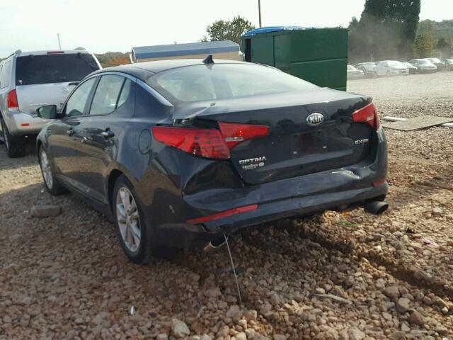 5XXGN4A76DG225210 - 2013 KIA OPTIMA EX BLACK photo 3