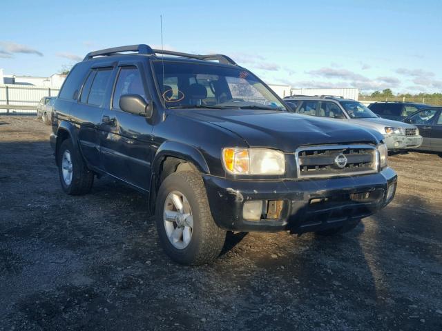 JN8DR09Y23W821591 - 2003 NISSAN PATHFINDER BLACK photo 1