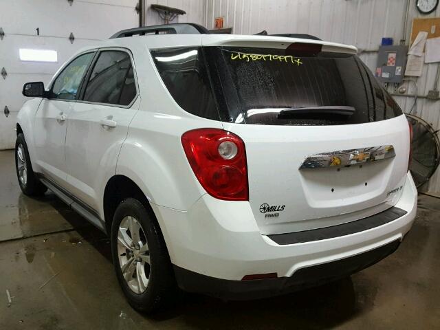 2GNFLNEK1D6266592 - 2013 CHEVROLET EQUINOX WHITE photo 3