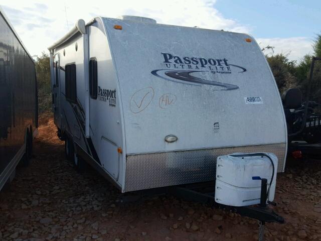 4YDT19525AM410955 - 2010 PAST CAMPER WHITE photo 1