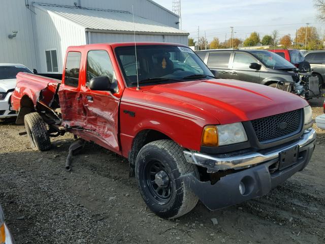 1FTZR15U01PA29750 - 2001 FORD RANGER SUP RED photo 9