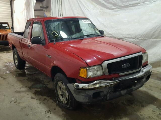 1FTZR15E54PA57265 - 2004 FORD RANGER SUP RED photo 1