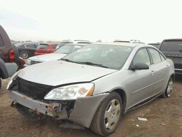 1G2ZF55B364268527 - 2006 PONTIAC G6 SILVER photo 2