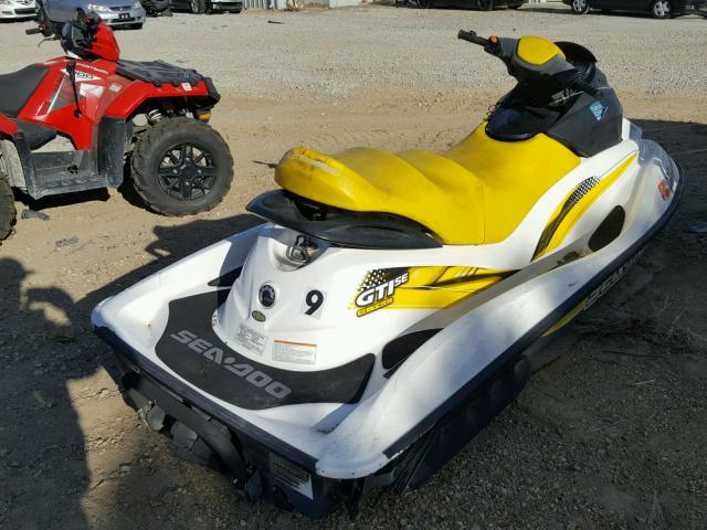 YDV13964D707 - 2007 SEAD JETSKI YELLOW photo 4