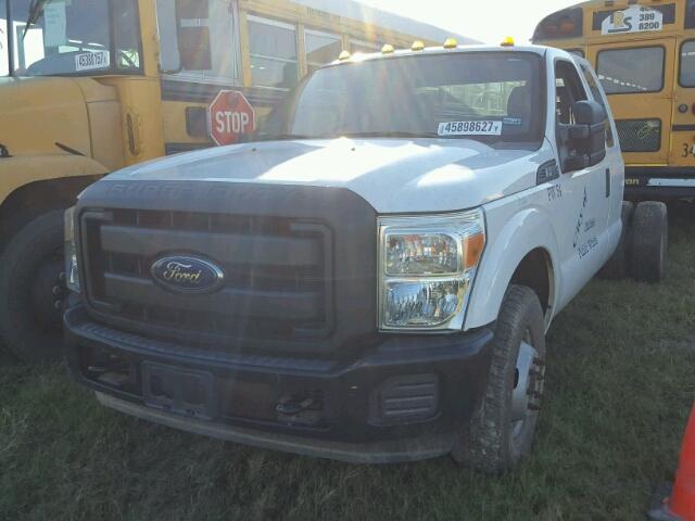 1FD8X3G64DEA69188 - 2013 FORD F350 SUPER WHITE photo 2