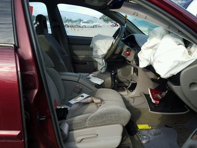 2G4WB52K4Y1121027 - 2000 BUICK REGAL LS BURGUNDY photo 5