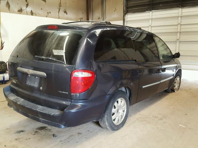 2A4GP54L27R213425 - 2007 CHRYSLER TOWN & COU BLUE photo 4