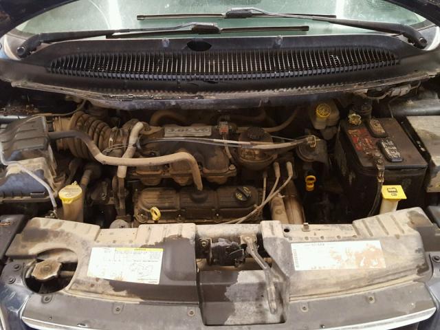 2A4GP54L27R213425 - 2007 CHRYSLER TOWN & COU BLUE photo 7