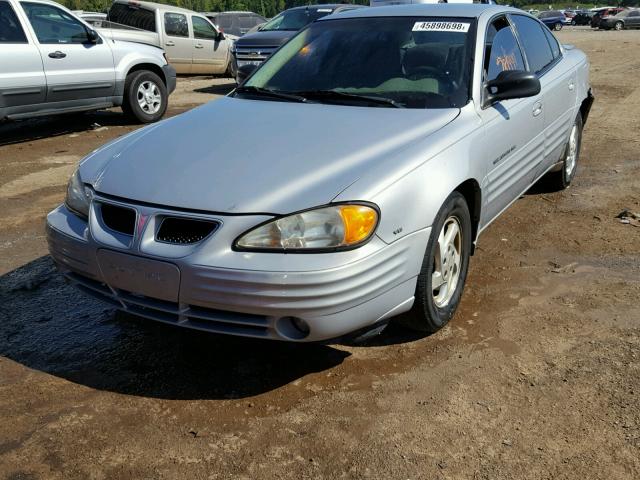 1G2NE52E3XC546656 - 1999 PONTIAC GRAND AM S Gümüş foto 2