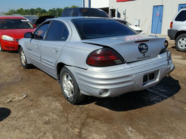 1G2NE52E3XC546656 - 1999 PONTIAC GRAND AM S Gümüş foto 3