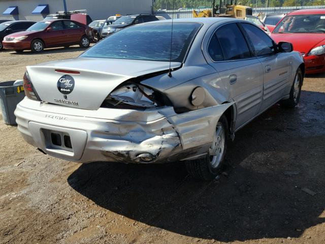 1G2NE52E3XC546656 - 1999 PONTIAC GRAND AM S Gümüş foto 4
