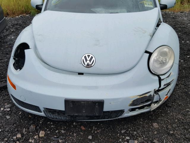 3VWPF31Y16M332700 - 2006 VOLKSWAGEN NEW BEETLE Mavi foto 7