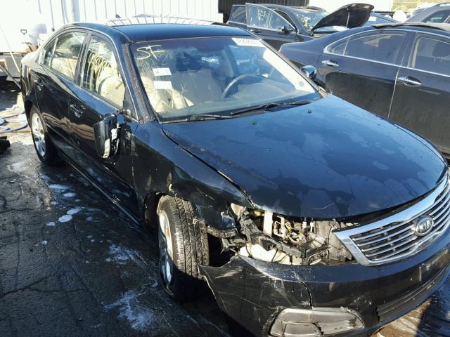 KNAGE228795325501 - 2009 KIA OPTIMA LX BLACK photo 1