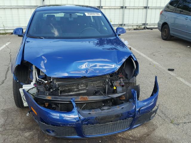 3VWDJ71K68M075153 - 2008 VOLKSWAGEN GLI ლურჯი ფოტო 9