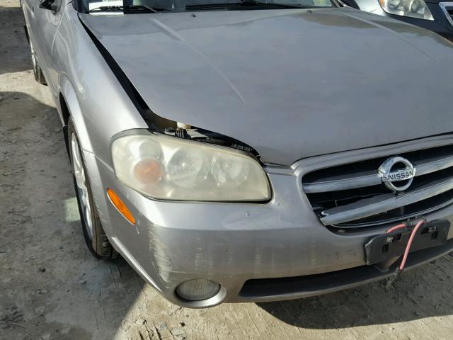 JN1DA31A63T432735 - 2003 NISSAN MAXIMA GLE BEIGE photo 9