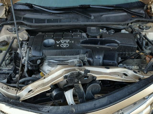 4T1BF3EK4AU036590 - 2010 TOYOTA CAMRY GOLD photo 7